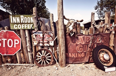 Old Cars and signs