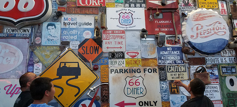 Route 66 Signs