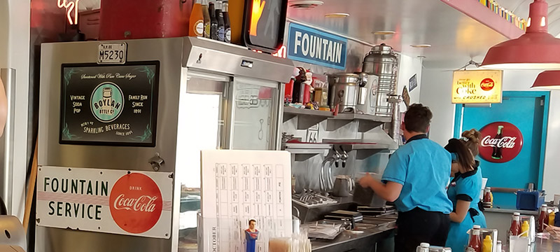 Staff Making Shakes